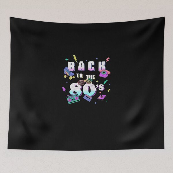 Item preview, Back To The Eighties Retro Neon Nostalgia designed and sold by KeviVaughan.