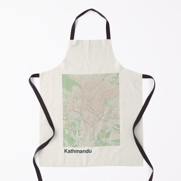 Item preview, Kathmandu Minimalistic Map Art designed and sold by MapsNerd.