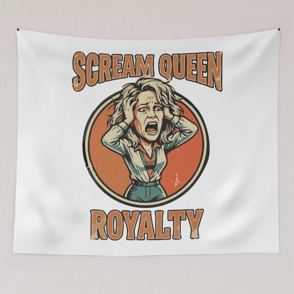 Item preview, Scream Queen Royalty by Laurie Strode in Halloween designed and sold by tigrootiger.