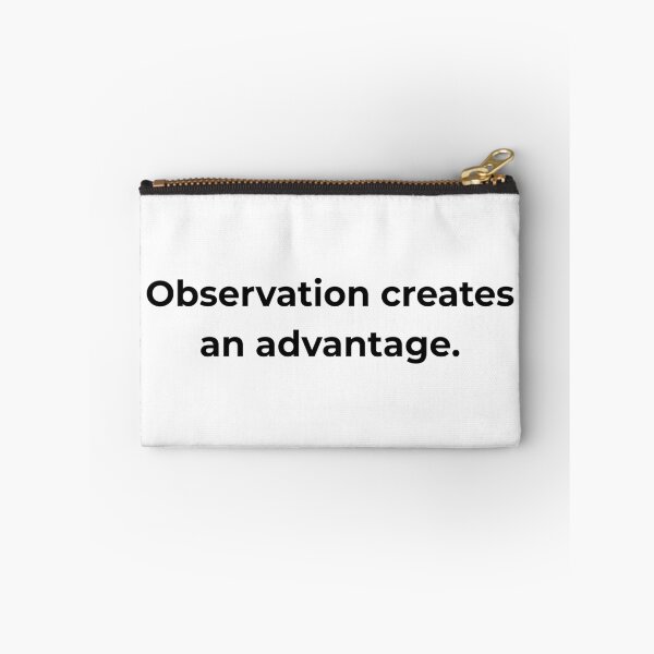 Item preview, Observation creates an advantage. designed and sold by MPSTUDIOPL.