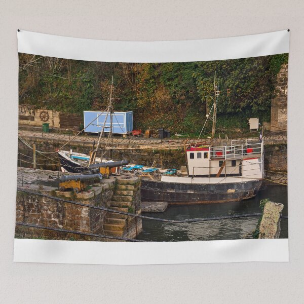 Item preview, Fishing Boat in Charlestown Harbour designed and sold by VnGphoto.