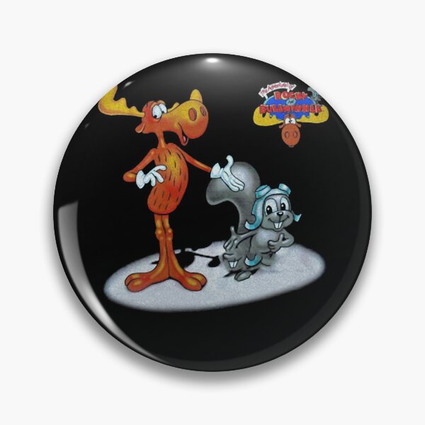 Item preview, Vintage Cartoon Moose And Flying Squirrel designed and sold by KeviVaughan.