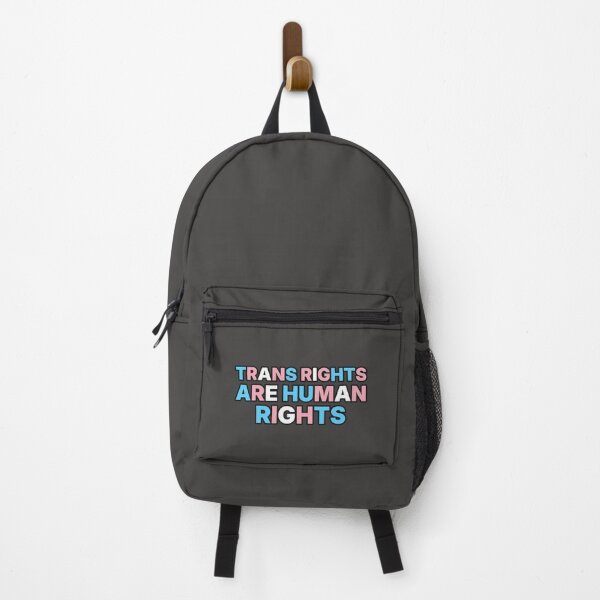 Item preview, Trans Rights Are Human Rights - Trans Flag Typography designed and sold by AntifaShop.