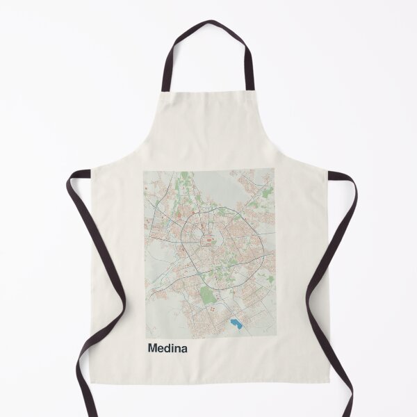 Item preview, Medina Minimalistic Map Art designed and sold by MapsNerd.