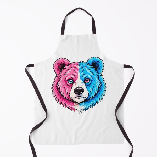 Item preview, Transgender Pride Bear Cute Pastel Pink Blue and White Aesthetic Flag Colors designed and sold by Morescitaf.