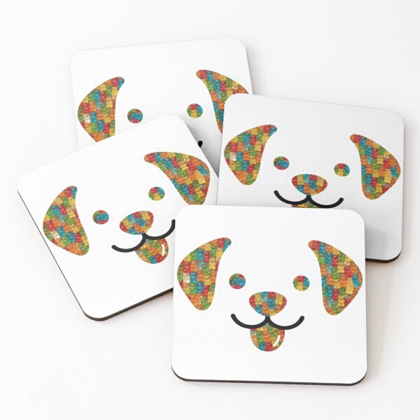 Item preview, Minimalist Simplicity Dog - Gummy Bears and Sweets designed and sold by Goodthingstree.