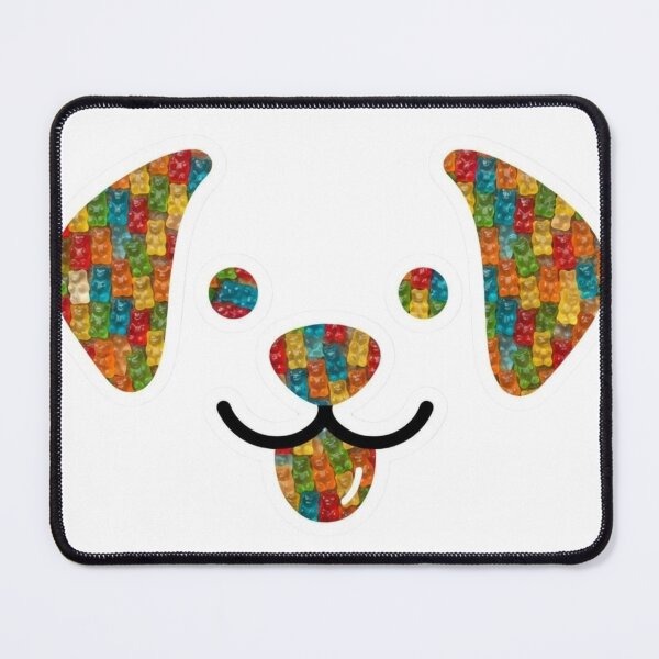 Item preview, Minimalist Simplicity Dog - Gummy Bears and Sweets designed and sold by Goodthingstree.