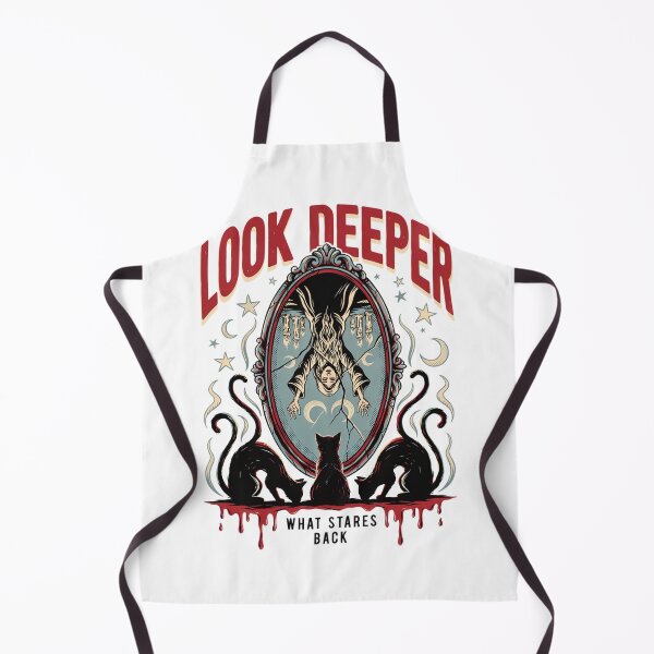 Item preview, Mirror Witchcore Scrying Halloween Design Graphic Tee v15 designed and sold by DarylWelsh2024.