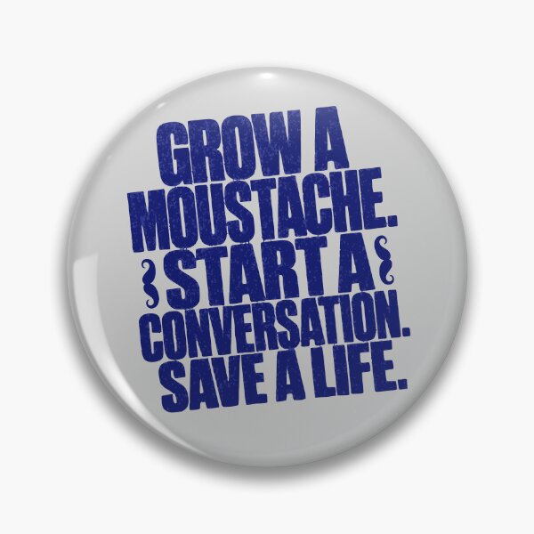 Item preview, Grow a Moustache Save a Life Movember designed and sold by RR-Arts.