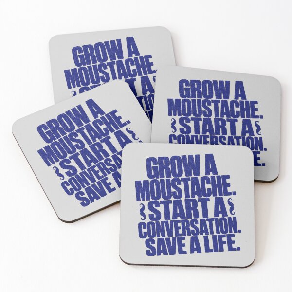 Item preview, Grow a Moustache Save a Life Movember designed and sold by RR-Arts.