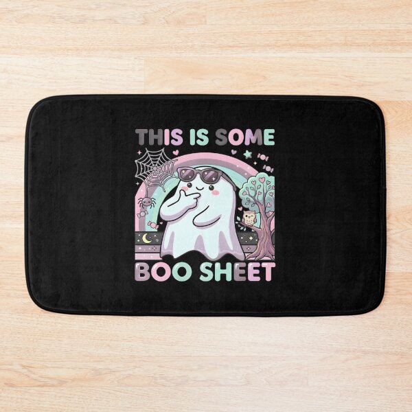 Item preview, Cute Ghost Boo Sheet Halloween Kawaii Art designed and sold by Dmo3HarkoArt.