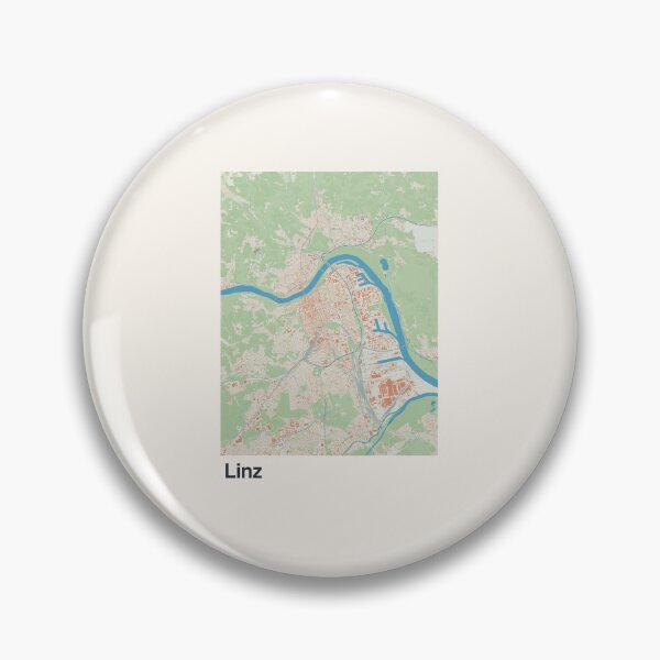 Item preview, Linz Minimalistic Map Art designed and sold by MapsNerd.