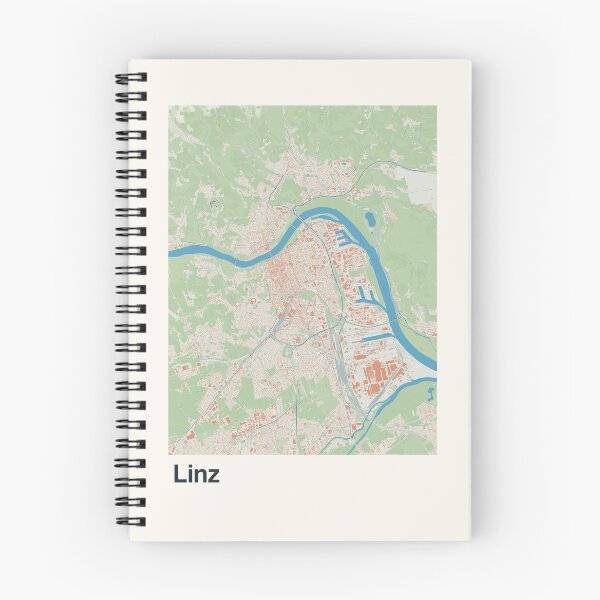 Item preview, Linz Minimalistic Map Art designed and sold by MapsNerd.