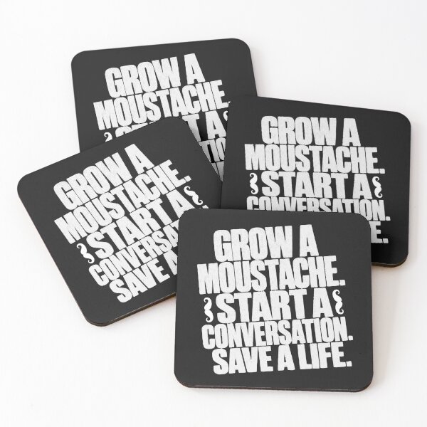 Item preview, Grow a Moustache Save a Life Movember designed and sold by RR-Arts.