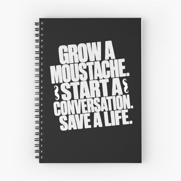 Item preview, Grow a Moustache Save a Life Movember designed and sold by RR-Arts.