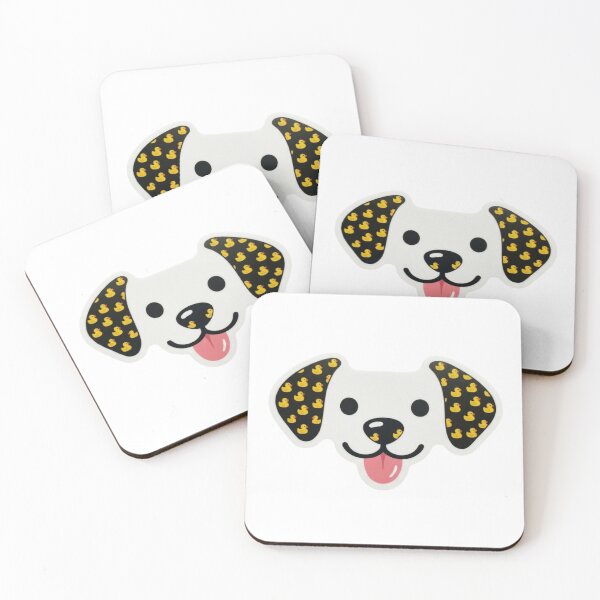 Item preview, Minimalist Simplicity Dog - Funny Rubber Duckies designed and sold by Goodthingstree.