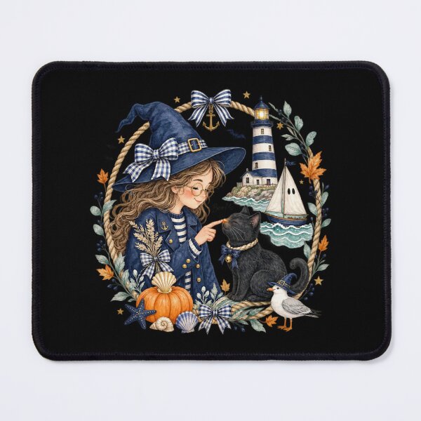 Item preview, Nautical Witch Halloween designed and sold by River Silva.