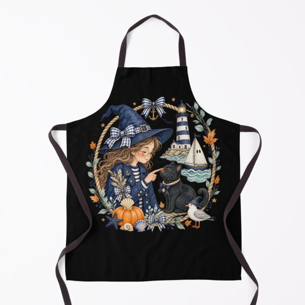 Item preview, Nautical Witch Halloween designed and sold by River Silva.