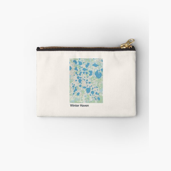 Item preview, Winter Haven Minimalistic Map Art designed and sold by MapsNerd.