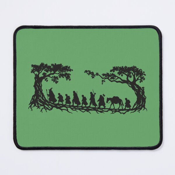 Item preview, The Road Between the Trees Woodland Silhouette designed and sold by agearb.