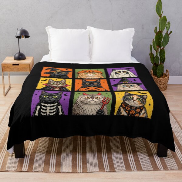 Item preview, Halloween Cat Graphic  designed and sold by DogoMalulu.