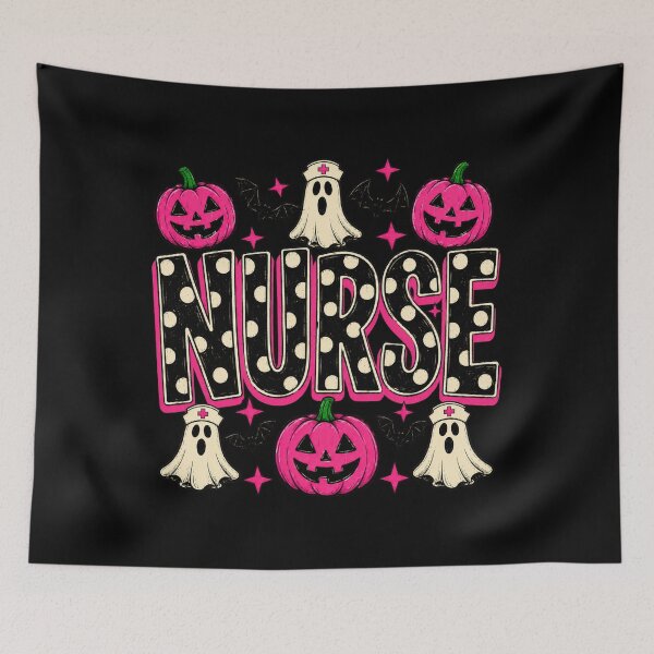Item preview, Polka Dot Nurse Ghost designed and sold by River Silva.