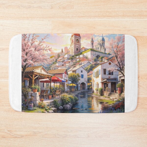 Item preview, Flowery city designed and sold by ZeusGallery.