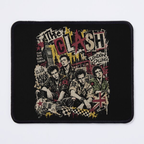 Item preview, Thé Clásh Punk Rock London Vintage Grunge Artwork designed and sold by PunkRockMerch.