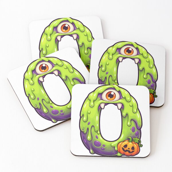 Item preview, Cute Spooky Halloween Number 0 - Cyclops Slime designed and sold by The198X.