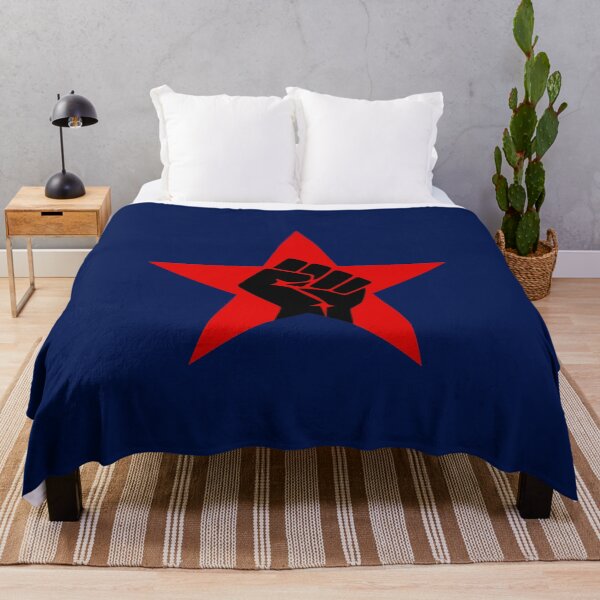 Item preview, Raised Fist Red Star Resistance Solidarity Power Graphic designed and sold by julianasingh.