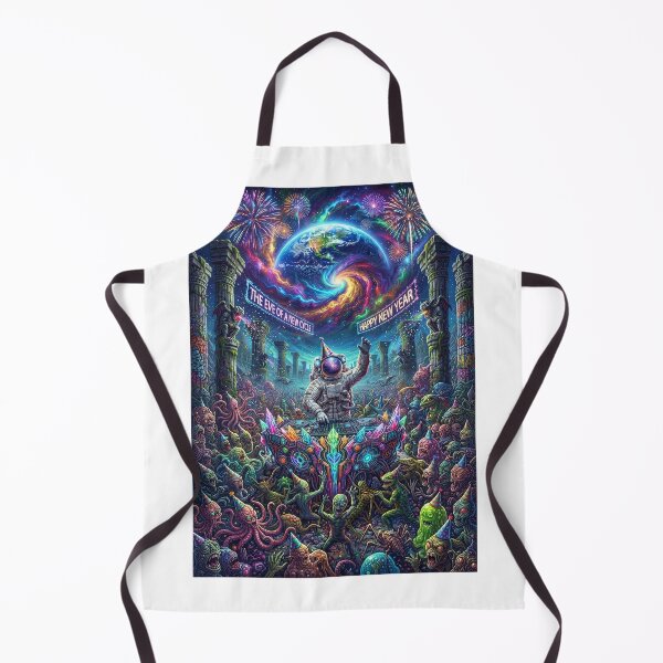 Item preview, The Eve of a New Cycle: Astronaut DJ Party for New Year designed and sold by Rain-Road.