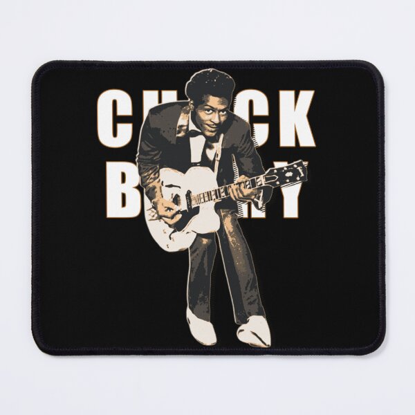 Item preview, Chuck Berry Retro Guitar Portrait Design designed and sold by sheelaghgiombe.