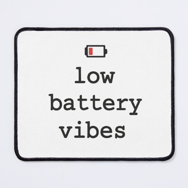 Item preview, Low Battery Social Energy Warning designed and sold by ahmed-999.