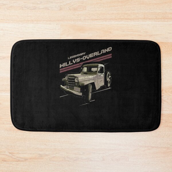 Item preview, Legendary Overland Retro Offroad Cargo Truck designed and sold by BernadetQuinn.