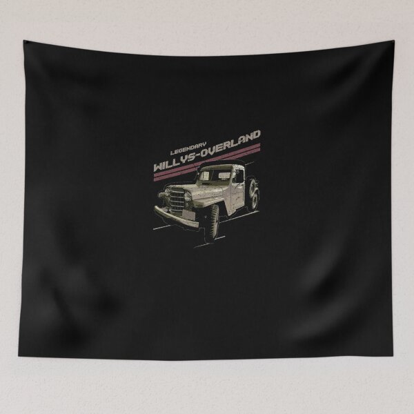 Item preview, Legendary Overland Retro Offroad Cargo Truck designed and sold by BernadetQuinn.