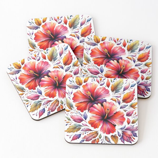 Item preview, Elegant Hibiscus Tropical Flower Fantasy Shapes Mania  designed and sold by Shapes-Mania.