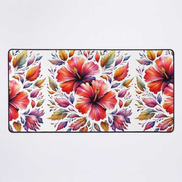 Item preview, Elegant Hibiscus Tropical Flower Fantasy Shapes Mania designed and sold by Shapes-Mania.