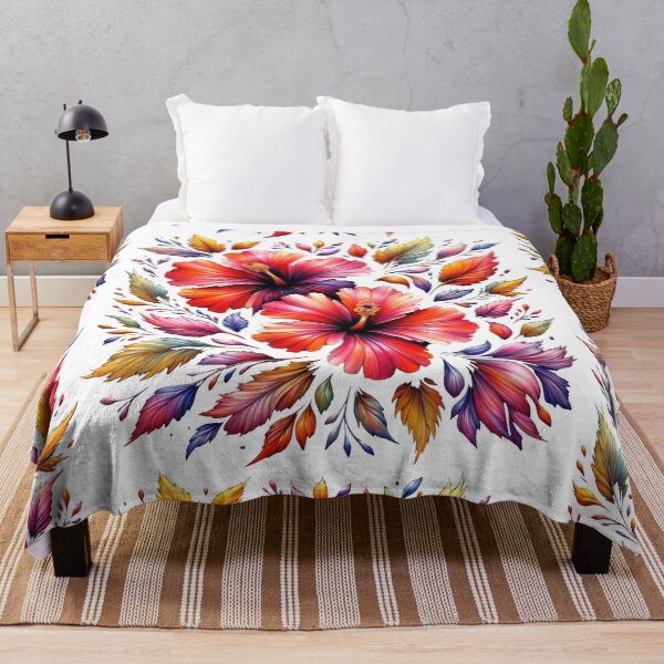 Item preview, Elegant Hibiscus Tropical Flower Fantasy Shapes Mania designed and sold by Shapes-Mania.