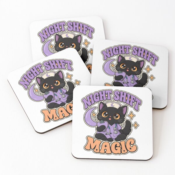 Item preview, Nurse black cat Halloween Costume — Night Shift Magic designed and sold by narinzoon.