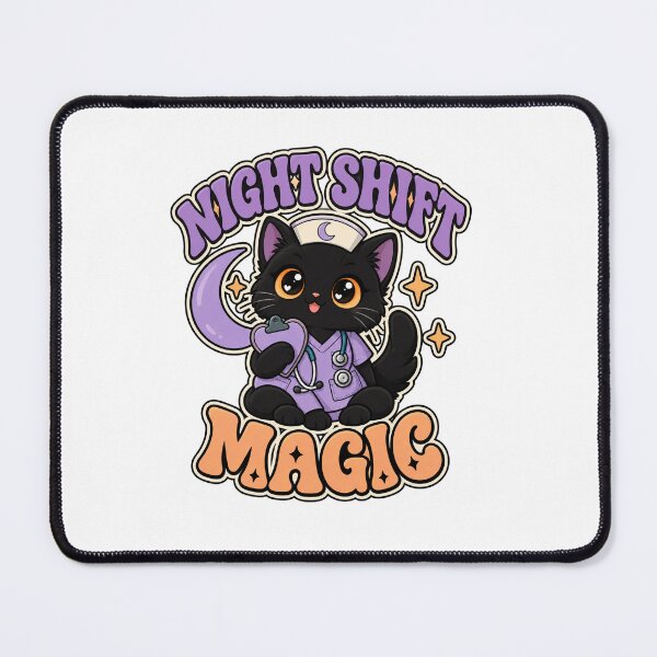 Item preview, Nurse black cat Halloween Costume — Night Shift Magic designed and sold by narinzoon.