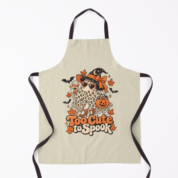 Item preview, Too Cute to Spook – Leopard Print Ghost designed and sold by AwesomeBeyondLimits.