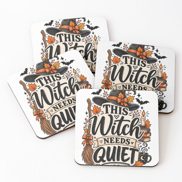 Item preview, This Witch Needs Quiet | Cozy Autumn Witch Hat Halloween Cottagecore Design designed and sold by MarselArt.