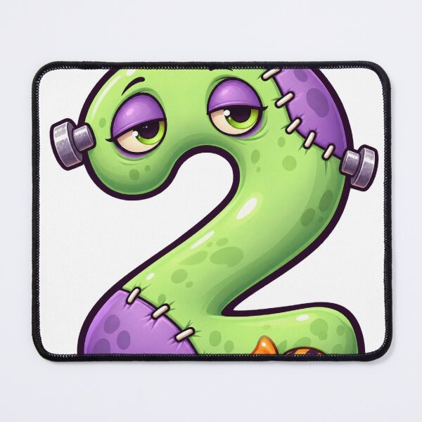 Item preview, Cute Spooky Halloween Number 2 - Zombie Stitches	 designed and sold by The198X.