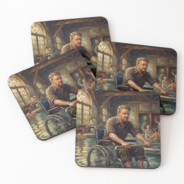 Item preview, Warm Springs Biographical Drama Fine Art Tribute designed and sold by Art's Diner.
