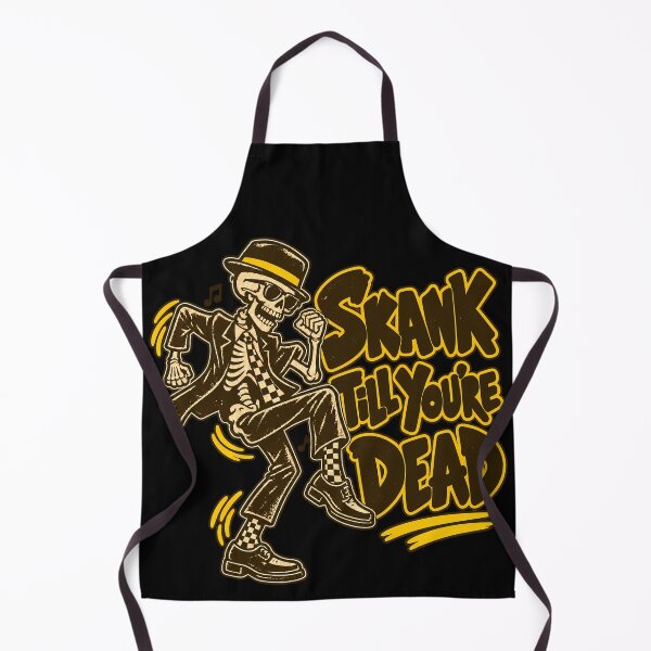 Aperçu de l'œuvre Skank jusqu'à la mort – Danse ska amusante avec un squelette créée et vendue par Douglystuff.