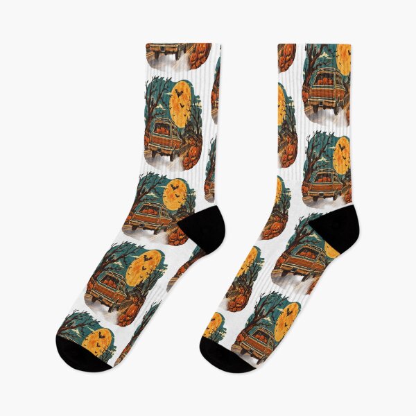 Item preview, Retro Halloween Night Drive – Vintage Spooky designed and sold by InspiredCreatives.