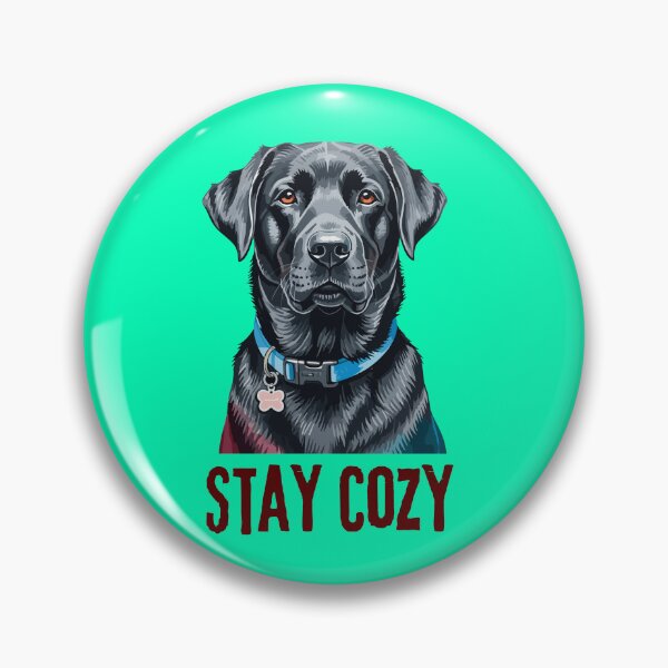 Artikelvorschau, Cute Labrador Retriever Stay Cozy Winter - Dog Lover Gift entworfen und verkauft von stormk10.