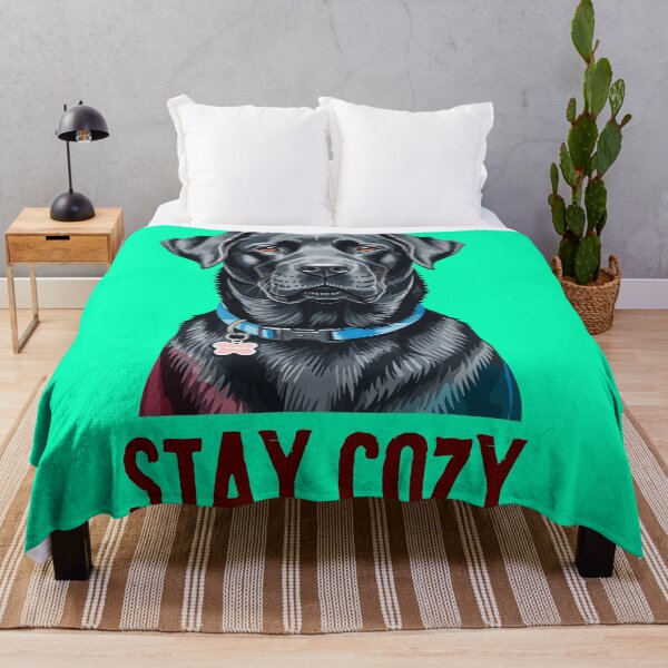 Artikelvorschau, Cute Labrador Retriever Stay Cozy Winter - Dog Lover Gift entworfen und verkauft von stormk10.