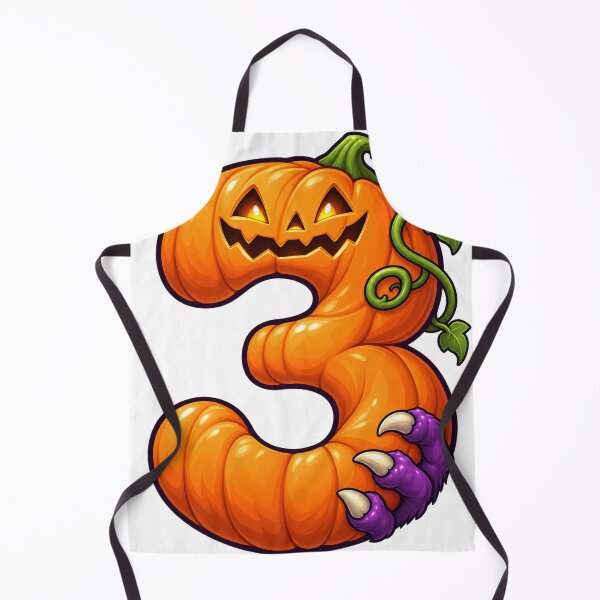 Item preview, Cute Spooky Halloween Number 3 - Pumpkin Beast designed and sold by The198X.