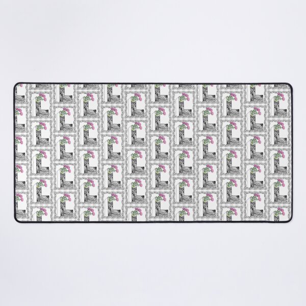 Item preview, Letter L - Illuminated Initial with Pink Flowers in Ornate Frame designed and sold by The Outlier Studio.